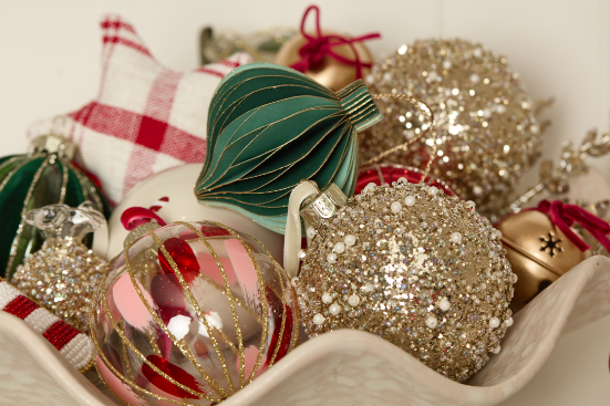 Christmas ornaments and decorations