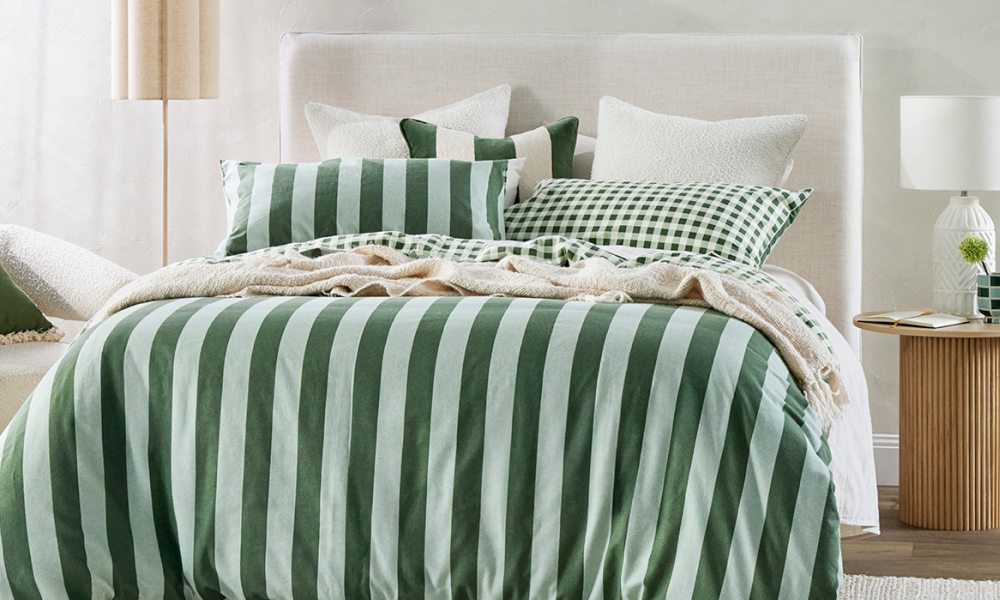 Pillow Talk Flannelette Quilt Cover